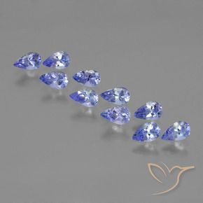 Shop natural 2.36ct Violet Bleu Tanzanite gems, En forme de poire, from Tanzanie at GemSelect. In stock, global shipping!