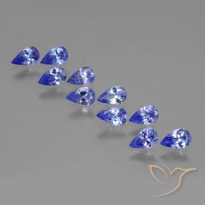 Shop natural 2.15ct Violet foncé Bleu Tanzanite gems, En forme de poire, from Tanzanie at GemSelect. In stock, global shipping!