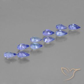 Shop natural 2.15ct Violet foncé Bleu Tanzanite gems, En forme de poire, from Tanzanie at GemSelect. In stock, global shipping!
