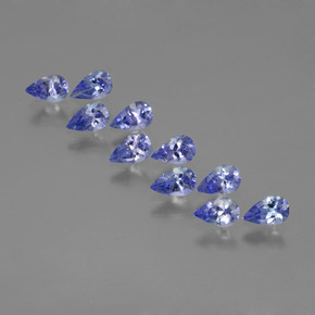 Achetez naturel 2,46ct bleue tanzanite gems, en forme de poire, en provenance tanzanie chez gemselect. en stock, livraison internationale!