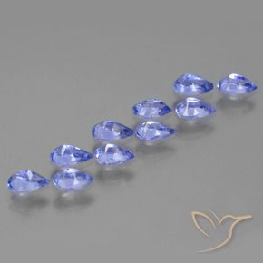 Shop natural 2.26ct Bleu pastel Tanzanite gems, En forme de poire, from Tanzanie at GemSelect. In stock, global shipping!