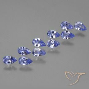 Shop natural 1.74ct Bleu violet intense Tanzanite gems, En forme de poire, from Tanzanie at GemSelect. In stock, global shipping!