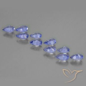Shop natural 1.74ct Bleu violet intense Tanzanite gems, En forme de poire, from Tanzanie at GemSelect. In stock, global shipping!