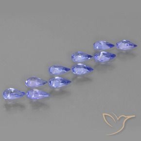 Shop natural 2.00ct Bleu foncé Tanzanite gems, En forme de poire, from Tanzanie at GemSelect. In stock, global shipping!