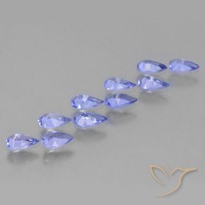 Shop natural 2.01ct Bleu violet intense Tanzanite gems, En forme de poire, from Tanzanie at GemSelect. In stock, global shipping!