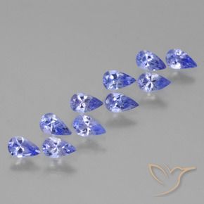 Shop natural 2.14ct Bleu violet intense Tanzanite gems, En forme de poire, from Tanzanie at GemSelect. In stock, global shipping!