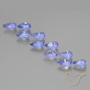Shop natural 2.14ct Bleu violet intense Tanzanite gems, En forme de poire, from Tanzanie at GemSelect. In stock, global shipping!