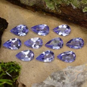 Shop natural 1.91ct Violet Tanzanite gems, En forme de poire, from Tanzanie at GemSelect. In stock, global shipping!