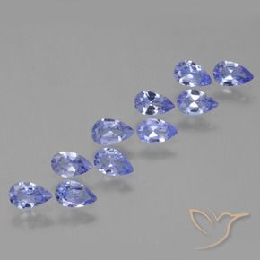 Shop natural 2.00ct Violet Bleu Tanzanite gems, En forme de poire, from Tanzanie at GemSelect. In stock, global shipping!