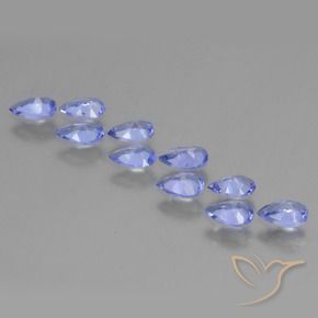 Shop natural 2.00ct Violet Bleu Tanzanite gems, En forme de poire, from Tanzanie at GemSelect. In stock, global shipping!