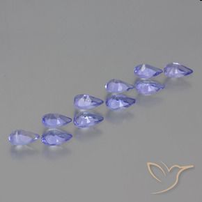Shop natural 2.24ct Bleu violet intense Tanzanite gems, En forme de poire, from Tanzanie at GemSelect. In stock, global shipping!