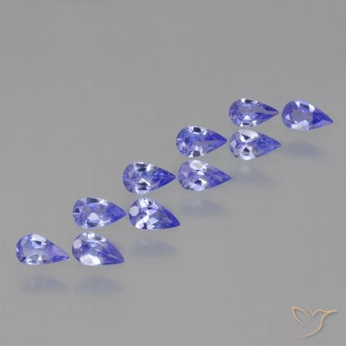Shop natural 1.81ct Bleu violet intense Tanzanite gems, En forme de poire, from Tanzanie at GemSelect. In stock, global shipping!