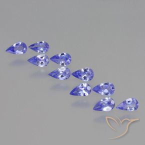 Shop natural 1.81ct Bleu violet intense Tanzanite gems, En forme de poire, from Tanzanie at GemSelect. In stock, global shipping!