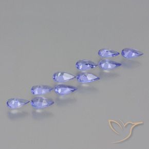 Shop natural 1.81ct Bleu violet intense Tanzanite gems, En forme de poire, from Tanzanie at GemSelect. In stock, global shipping!
