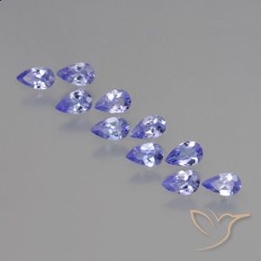 Shop natural 1.89ct Bleu violet intense Tanzanite gems, En forme de poire, from Tanzanie at GemSelect. In stock, global shipping!