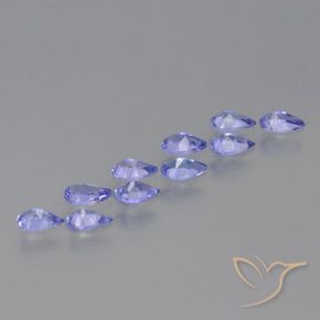 Shop natural 1.89ct Bleu violet intense Tanzanite gems, En forme de poire, from Tanzanie at GemSelect. In stock, global shipping!