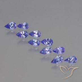 Shop natural 2.12ct Bleu violet intense Tanzanite gems, En forme de poire, from Tanzanie at GemSelect. In stock, global shipping!
