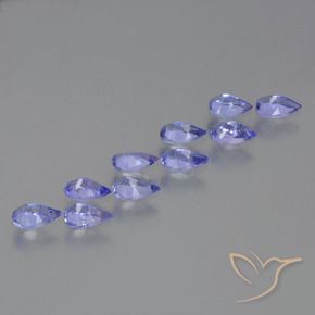 Shop natural 2.12ct Bleu violet intense Tanzanite gems, En forme de poire, from Tanzanie at GemSelect. In stock, global shipping!