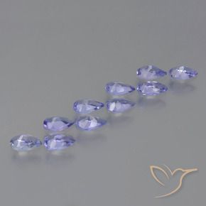 Shop natural 2.08ct Violet Tanzanite gems, En forme de poire, from Tanzanie at GemSelect. In stock, global shipping!