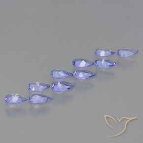 Shop natural 1.82ct Violet vif Tanzanite gems, En forme de poire, from Tanzanie at GemSelect. In stock, global shipping!