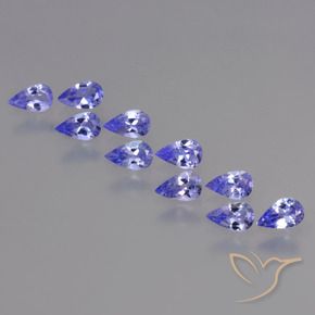 Shop natural 1.98ct Violet vif Tanzanite gems, En forme de poire, from Tanzanie at GemSelect. In stock, global shipping!