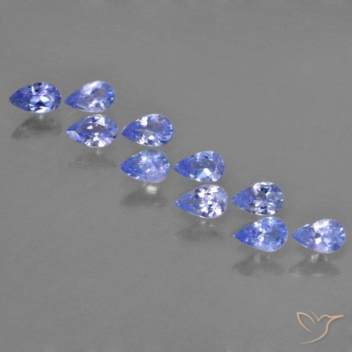 Shop natural 1.87ct Bleu violet intense Tanzanite gems, En forme de poire, from Tanzanie at GemSelect. In stock, global shipping!