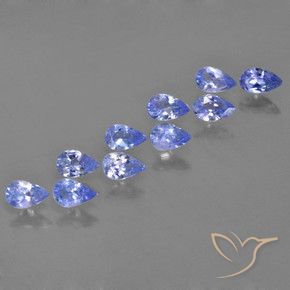 Shop natural 1.87ct Bleu violet intense Tanzanite gems, En forme de poire, from Tanzanie at GemSelect. In stock, global shipping!