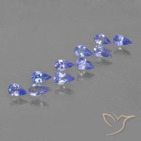 Shop natural 1.88ct Bleu violet intense Tanzanite gems, En forme de poire, from Tanzanie at GemSelect. In stock, global shipping!