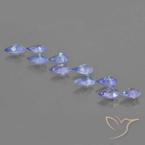 Shop natural 1.88ct Bleu violet intense Tanzanite gems, En forme de poire, from Tanzanie at GemSelect. In stock, global shipping!