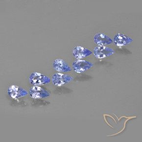 Shop natural 1.64ct Violet Bleu Tanzanite gems, En forme de poire, from Tanzanie at GemSelect. In stock, global shipping!