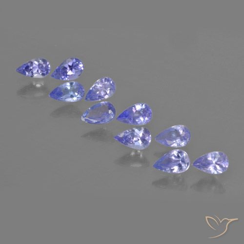 Shop natural 2.12ct Bleu violet intense Tanzanite gems, En forme de poire, from Tanzanie at GemSelect. In stock, global shipping!