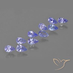 Shop natural 2.12ct Bleu violet intense Tanzanite gems, En forme de poire, from Tanzanie at GemSelect. In stock, global shipping!
