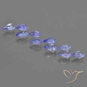 Shop natural 2.12ct Bleu violet intense Tanzanite gems, En forme de poire, from Tanzanie at GemSelect. In stock, global shipping!