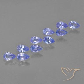 Shop natural 1.76ct Bleu violet intense Tanzanite gems, En forme de poire, from Tanzanie at GemSelect. In stock, global shipping!