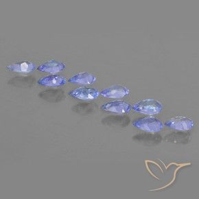 Shop natural 1.76ct Bleu violet intense Tanzanite gems, En forme de poire, from Tanzanie at GemSelect. In stock, global shipping!