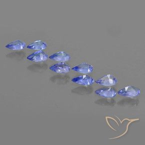 Shop natural 2.16ct Bleu pourpre profond Tanzanite gems, En forme de poire, from Tanzanie at GemSelect. In stock, global shipping!