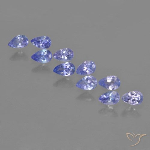 Shop natural 2.08ct Bleu violet intense Tanzanite gems, En forme de poire, from Tanzanie at GemSelect. In stock, global shipping!