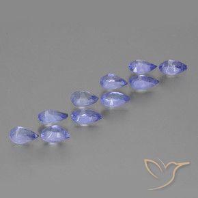 Shop natural 2.17ct Violet Tanzanite gems, En forme de poire, from Tanzanie at GemSelect. In stock, global shipping!