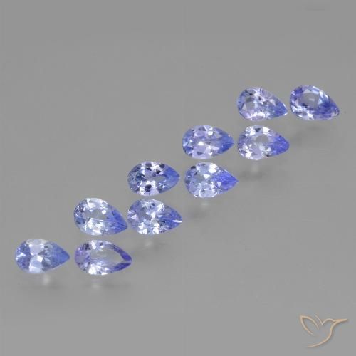 Shop natural 2.06ct Violet Bleu Tanzanite gems, En forme de poire, from Tanzanie at GemSelect. In stock, global shipping!