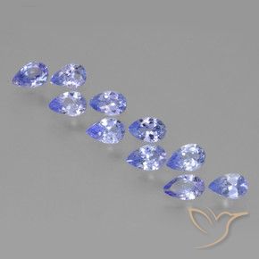 Shop natural 2.06ct Violet Bleu Tanzanite gems, En forme de poire, from Tanzanie at GemSelect. In stock, global shipping!