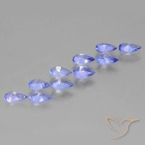 Shop natural 2.15ct Violet Tanzanite gems, En forme de poire, from Tanzanie at GemSelect. In stock, global shipping!
