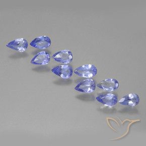 Shop natural 1.51ct Bleu violet intense Tanzanite gems, En forme de poire, from Tanzanie at GemSelect. In stock, global shipping!
