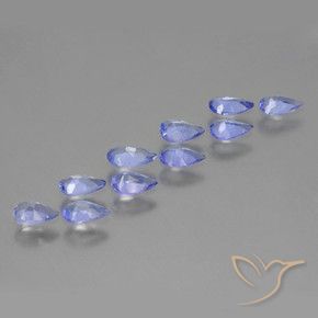Shop natural 1.51ct Bleu violet intense Tanzanite gems, En forme de poire, from Tanzanie at GemSelect. In stock, global shipping!
