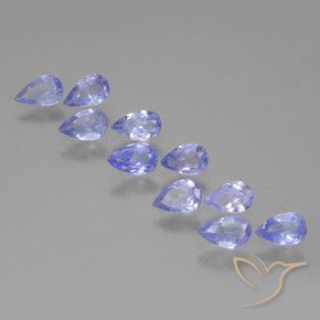 Shop natural 2.19ct Violet Bleu Tanzanite gems, En forme de poire, from Tanzanie at GemSelect. In stock, global shipping!