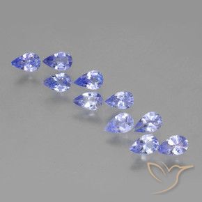 Shop natural 1.90ct Violet Bleu Tanzanite gems, En forme de poire, from Tanzanie at GemSelect. In stock, global shipping!