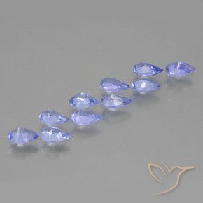 Shop natural 1.90ct Violet Bleu Tanzanite gems, En forme de poire, from Tanzanie at GemSelect. In stock, global shipping!