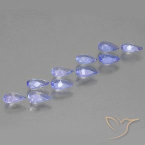 Shop natural 1.82ct Violet Bleu Tanzanite gems, En forme de poire, from Tanzanie at GemSelect. In stock, global shipping!
