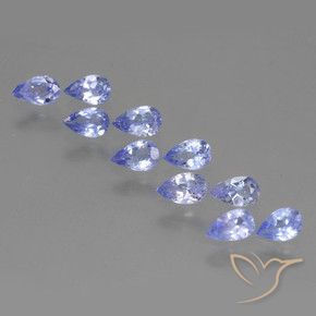 Shop natural 2.18ct Violet Bleu Tanzanite gems, En forme de poire, from Tanzanie at GemSelect. In stock, global shipping!