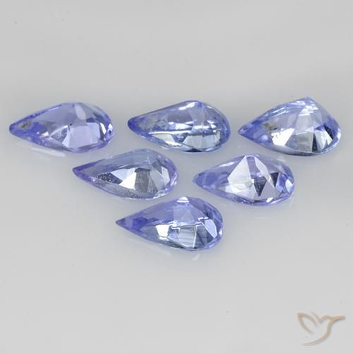 Achetez naturel 1,35ct bleue tanzanite gems, en forme de poire, en provenance tanzanie chez gemselect. en stock, livraison internationale!