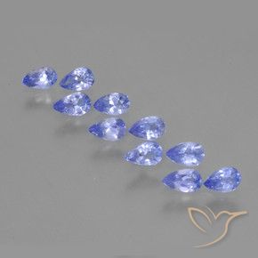 Shop natural 1.85ct Bleu moyen Tanzanite gems, En forme de poire, from Tanzanie at GemSelect. In stock, global shipping!